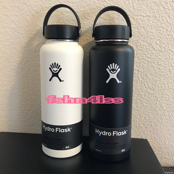 black hydro flask 40 oz